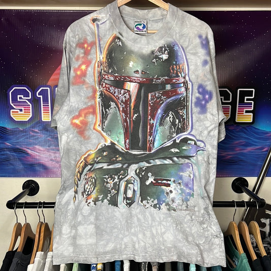 1997 Liquid Blue Star Wars "Boba Fett" Large