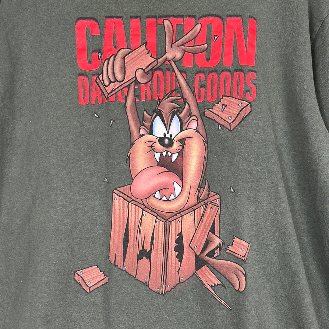 1999 Looney Tunes Taz "Caution" Large