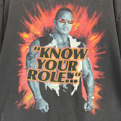 2001 WWF The Rock "Know Your Role..." XL