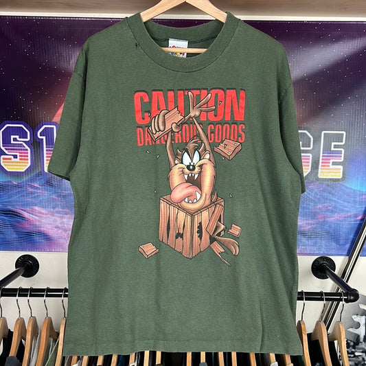 1999 Looney Tunes Taz "Caution" Large