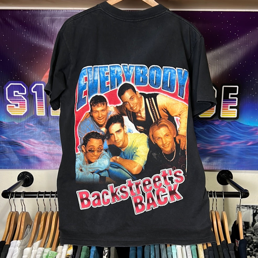 90's Backstreet Boys Rap Tee Large