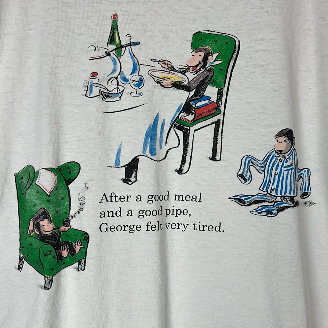 1995 Curious George "Good Pipe" Large