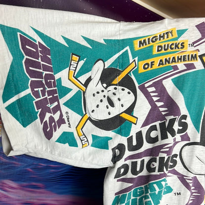 1993 Disney Mighty Ducks Magic Johnson T's AOP