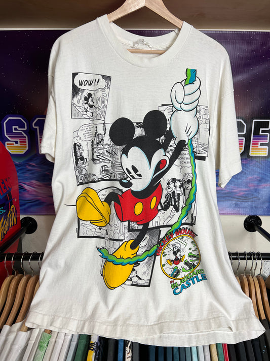 90's Disney Perils Of Mickey "Blaggard Castle" XL