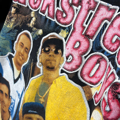 90's Backstreet Boys Rap Tee Large