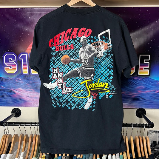 90's Magic Johnson T's Bulls Jordan "Hangtime" Large